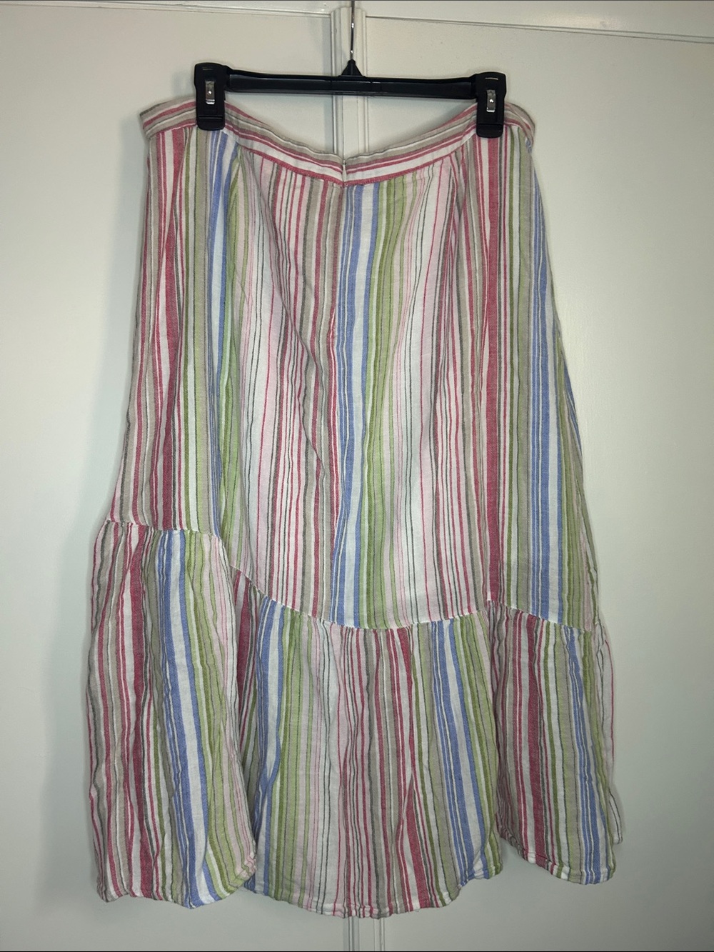 Tommy Bahama Striped Asymmetrical Skirt - Picture 4 of 7